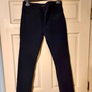 Mens Jack London Blue Suede trouser